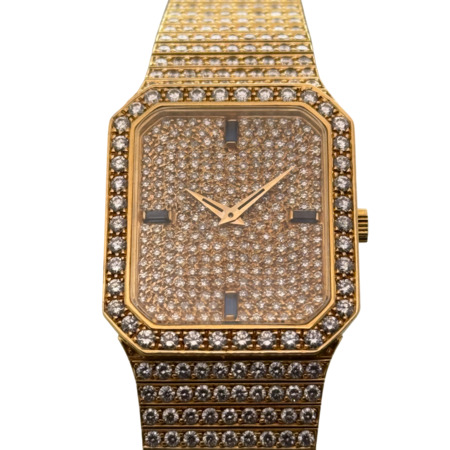 Patek Philippe Vintage Jewellery 27mmX30mm 3814/5 18K Yellow Gold Unisex Watch