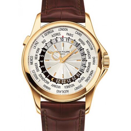Patek Philippe World Time 39.5mm 5130J 18K Yellow Gold Men's Watch