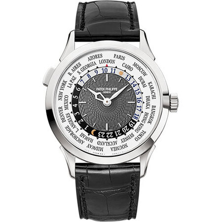 Patek Philippe World Time 38.5mm 5230G-001 18K White Gold Men's Watch
