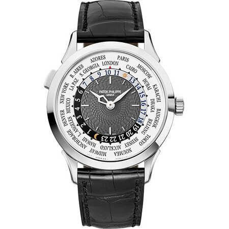 Patek Philippe World Time 38.5mm 5230G 18K White Gold Men's Watch