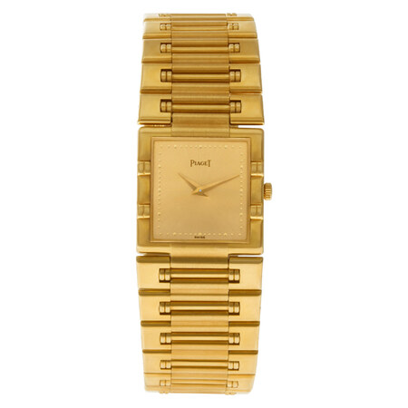 Piaget  23x23mm 80317 18K Yellow Gold Men's Watch