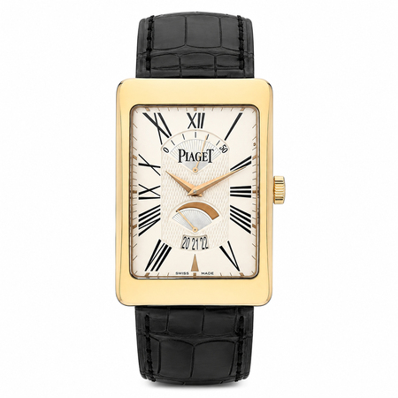Piaget Rectangle a lAncienne XL 31x46mm P10076 18K Yellow Gold Men's Watch