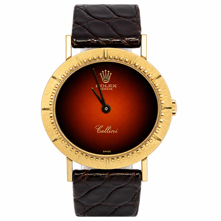 Rolex Cellini 26mm 4081 18K Yellow Gold Women's Watch