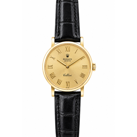 Rolex Cellini 26mm 5109/8 18K Yellow Gold Unisex Watch