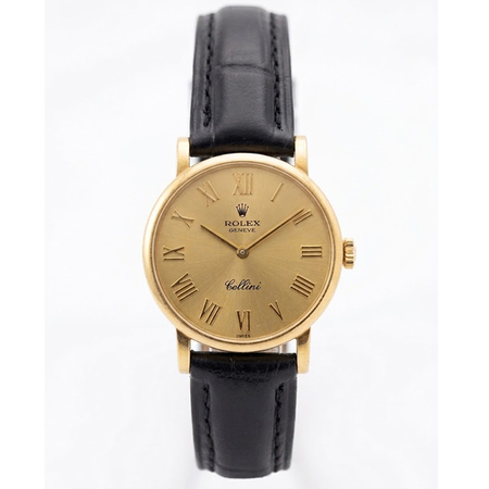 Rolex Cellini 26mm 5109/8 18K Yellow Gold Unisex Watch