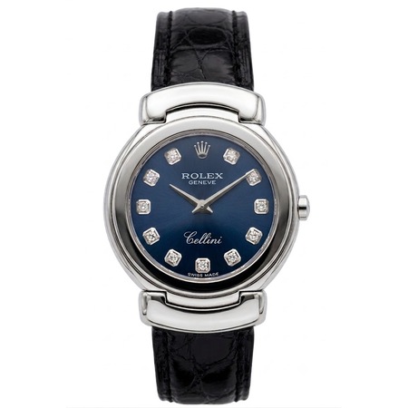 Rolex Cellini 26mm 6621 18K White Gold Women's Watch