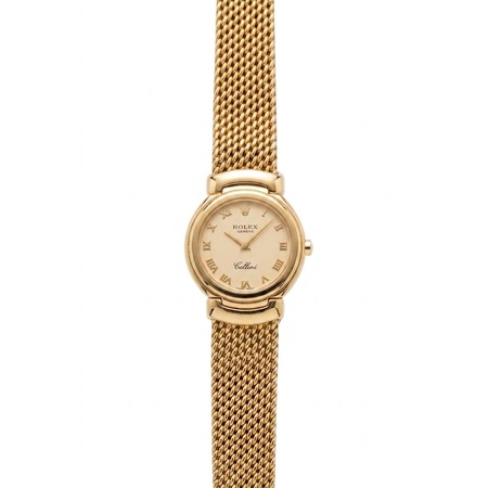 Rolex Cellini 26mm 6621/8 18K Yellow Gold Women's Watch