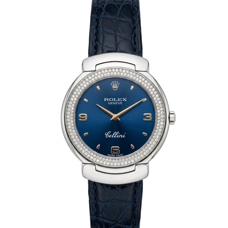 Rolex Cellini 33mm 6681 18K White Gold Unisex Watch