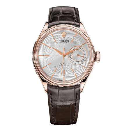 Rolex Cellini Date 39mm 50515R 18K Rose Gold Men's Watch