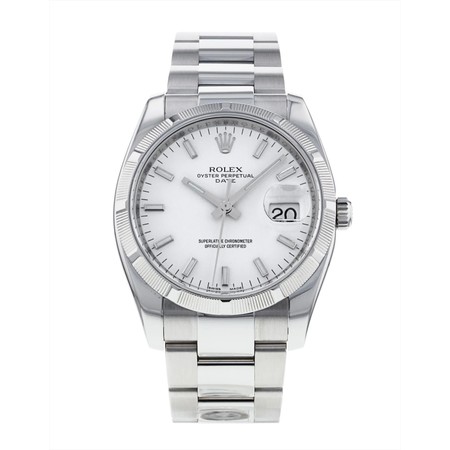 Rolex Date 34.5mm 115210 Stainless Steel Men's Watch