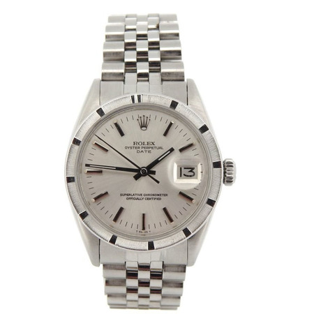Rolex Date 35mm 1501 Stainless Steel Men's Watch