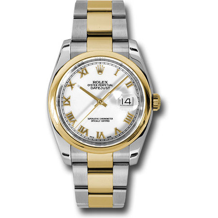 Rolex Datejust 36mm 116203 18K Yellow Gold/Stainless Steel Men's Watch