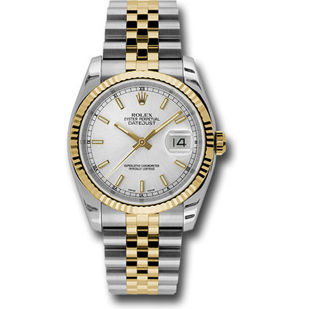 Rolex Datejust 36mm 116233 18K Yellow Gold/Stainless Steel Unisex Watch