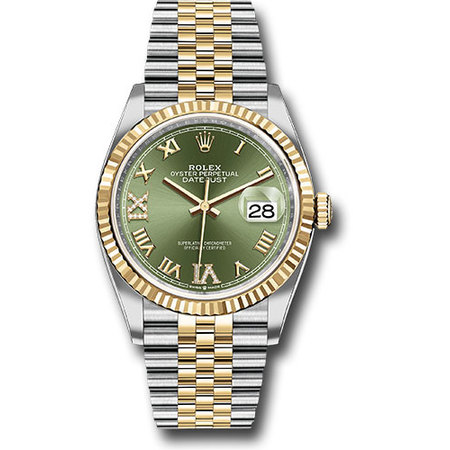 Rolex Datejust 36mm 126233 18K Yellow Gold/Stainless Steel Unisex Watch