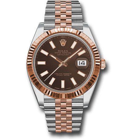 Rolex Datejust 41mm 126331 18K Rose Gold/Stainless Steel Men's Watch