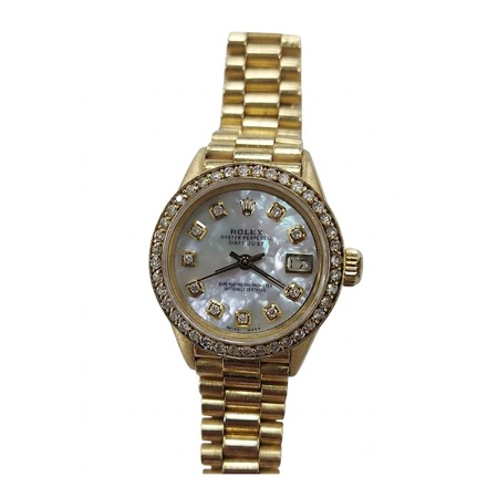 Rolex Datejust 26mm 6917 18K Yellow Gold Women's Watch