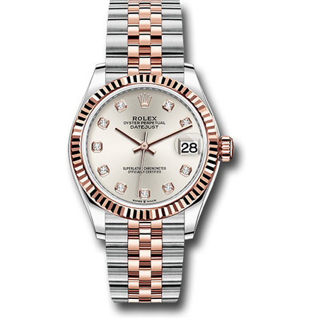 Rolex Datejust 31mm 278271 18K Rose Gold/Stainless Steel Unisex Watch