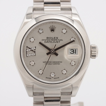 Rolex Datejust 28 279166 Platinum Women's Watch