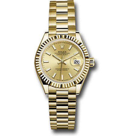 Rolex Datejust 28mm 279178 18K Yellow Gold 1 Watch