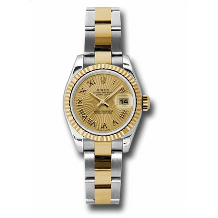 Rolex DateJust 27mm 179173 18K Yellow Gold/Stainless Steel Women's Watch
