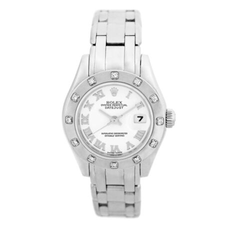 Rolex Datejust 27mm 80319 18K White Gold Women's Watch