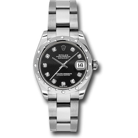 Rolex Datejust 31mm 178344 Stainless Steel Women's Watch