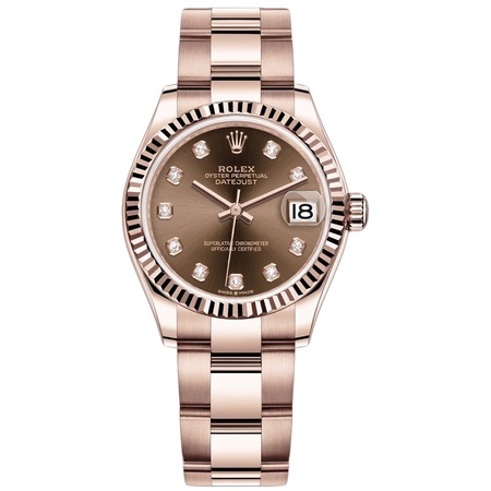 Rolex Datejust 31mm 278275 18K Rose Gold Unisex Watch