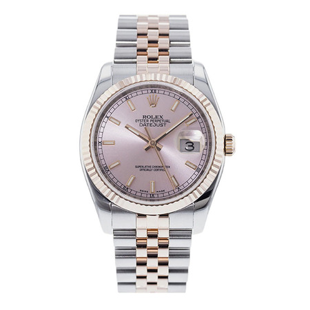Rolex Datejust 36mm 116231 18K Rose Gold/Stainless Steel Women's Watch