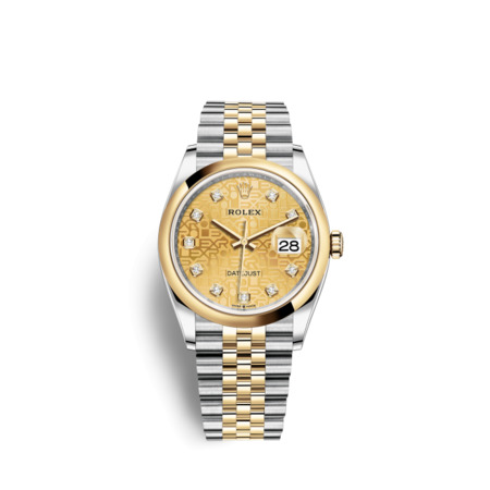 Rolex Datejust 36mm 126203 18K Yellow Gold/Stainless Steel Men's Watch