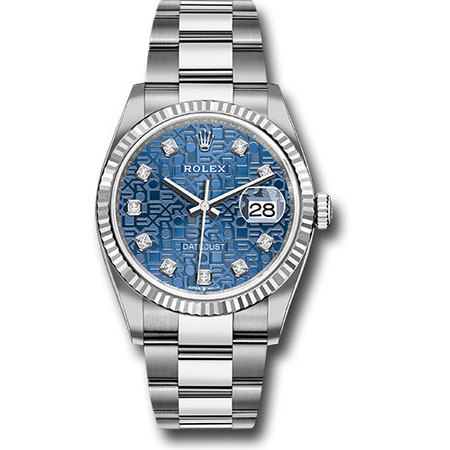Rolex Datejust 36mm 126234 Stainless Steel Men's Watch