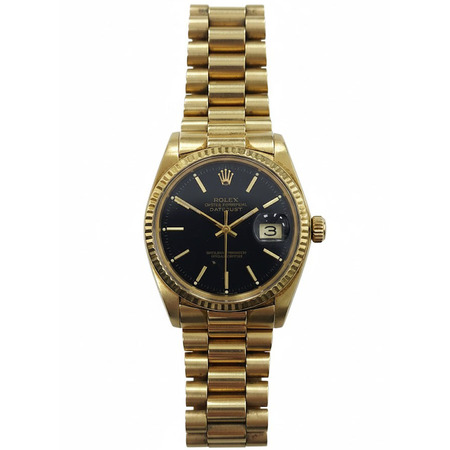 Rolex Datejust 36mm 1601 18K Yellow Gold Men's Watch