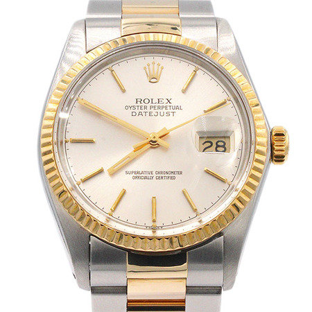 Rolex Datejust 36mm 16013 18K Yellow Gold/Stainless Steel Men's Watch