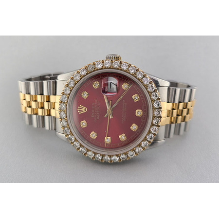 Rolex Datejust 37mm 16233 18K Yellow Gold/Stainless Steel Men's Watch