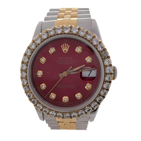 Rolex Datejust 37mm 16233 18K Yellow Gold/Stainless Steel Men's Watch