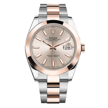 Rolex Datejust 41mm 126301 18K Rose Gold Men's Watch