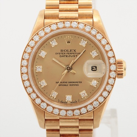 Rolex Datejust 26mm 69138 18K Yellow Gold Women's Watch