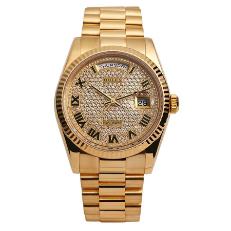Rolex Day-Date 36mm 118238 18K Yellow Gold Men's Watch