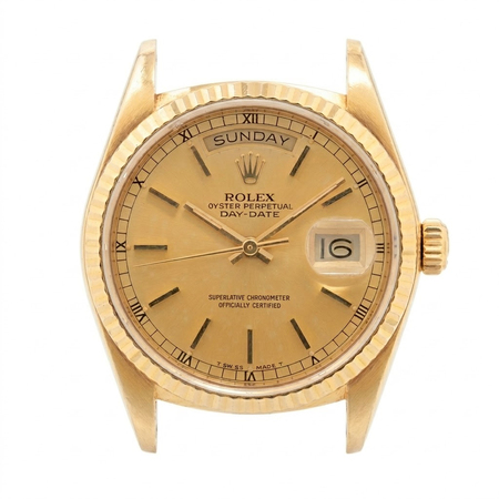 Rolex DAY-DATE 36mm 18038 18K Yellow Gold Men's Watch