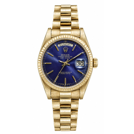 Rolex DAY-DATE 36mm 18038 18K Yellow Gold Men's Watch