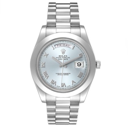 Rolex Day Date 41mm 218206 Platinum Men's Watch