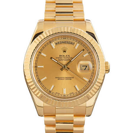 Rolex Day-Date 41mm 218238 18K Yellow Gold Men's Watch