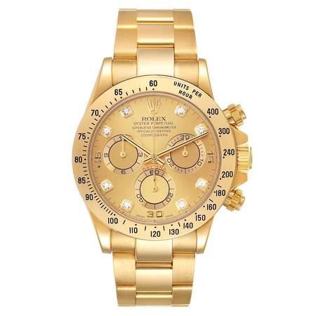 Rolex Daytona 40mm 116528 18K Yellow Gold Men's Watch