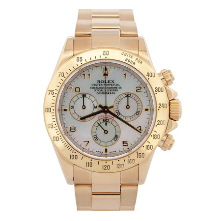 Rolex Daytona 40mm 116528 18K Yellow Gold Unisex Watch
