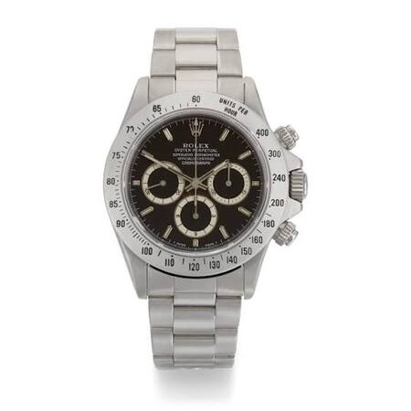 Rolex Daytona 40mm 16520 Stainless Steel Men's Watch