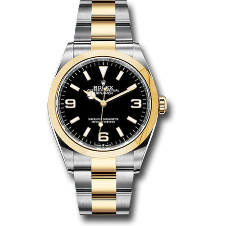 Rolex Explorer 36mm 124273 18K Yellow Gold/Stainless Steel Men's Watch
