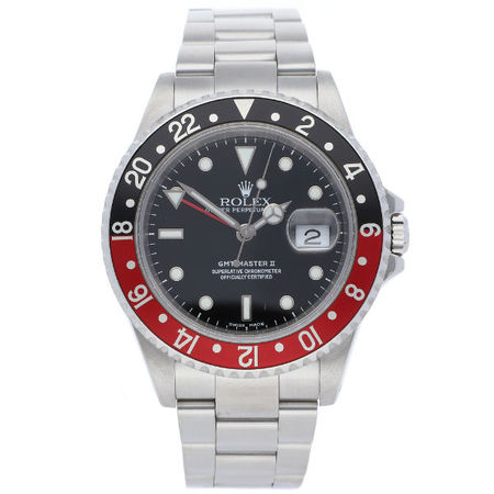 Rolex GMT-MASTER II 40mm 16710 Stainless Steel Men's Watch