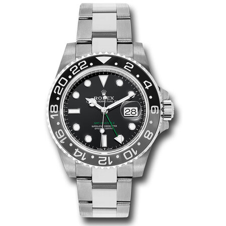 Rolex GMT MASTER II 40mm 126710GRNR Stainless Steel Men's Watch