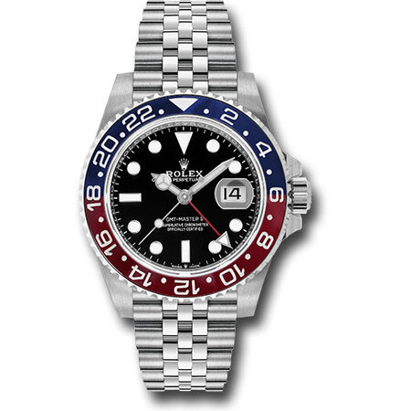 Rolex GMT-MASTER II Pepsi 40mm 126710BLRO Stainless Steel Men's Watch