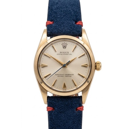 Rolex Oyster Perpetual 34mm 1014 Stainless Steel Unisex Watch