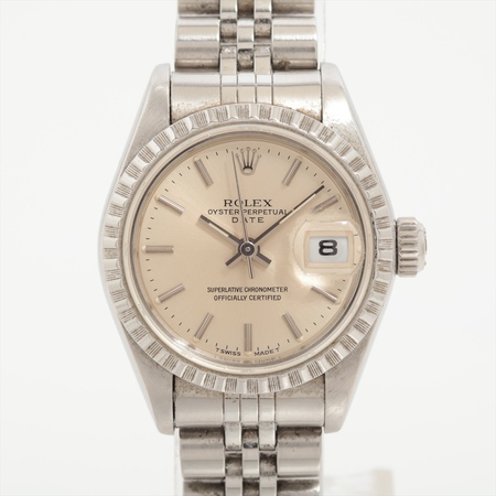 Rolex Oyster Perpetual Date 26mm 69240 Stainless Steel Women's Watch